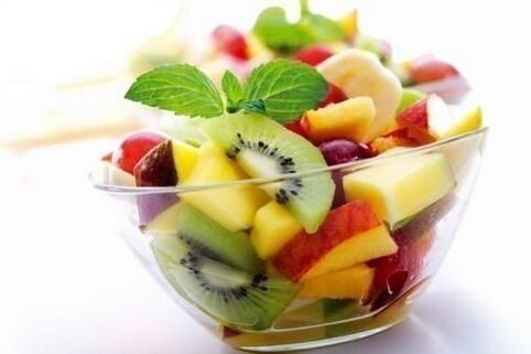 ovocný šalát pre maggi diétu
